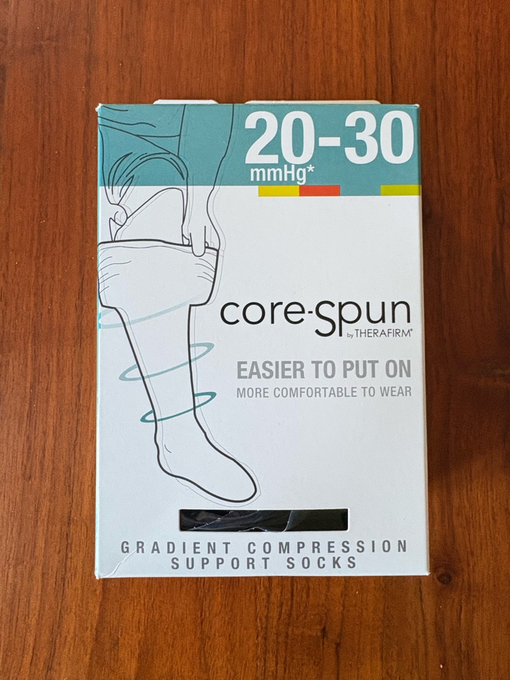 Core-Spun Compression Socks 20-30mmHg